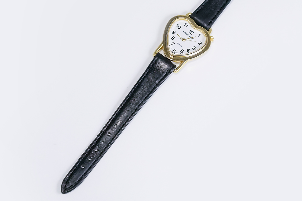 Heart shape leather watch - 이미지 10