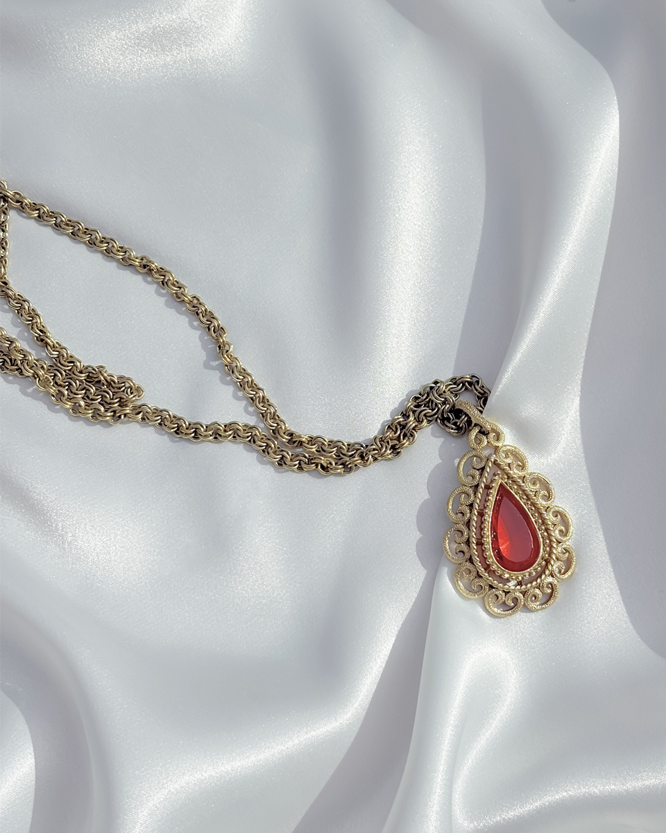 [AVON] 스칼렛 드롭 네크리스