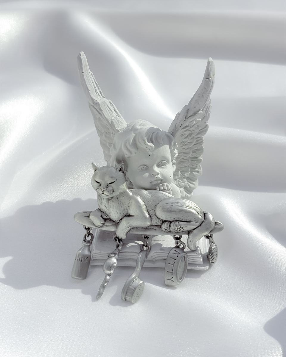 [JJ (Jonette Jewelry)] 느긋한 고양이 챰 브로치