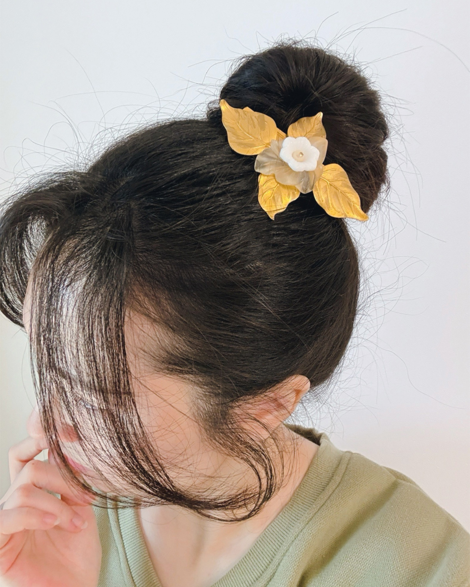 리프 앤 플로럴 헤어핀