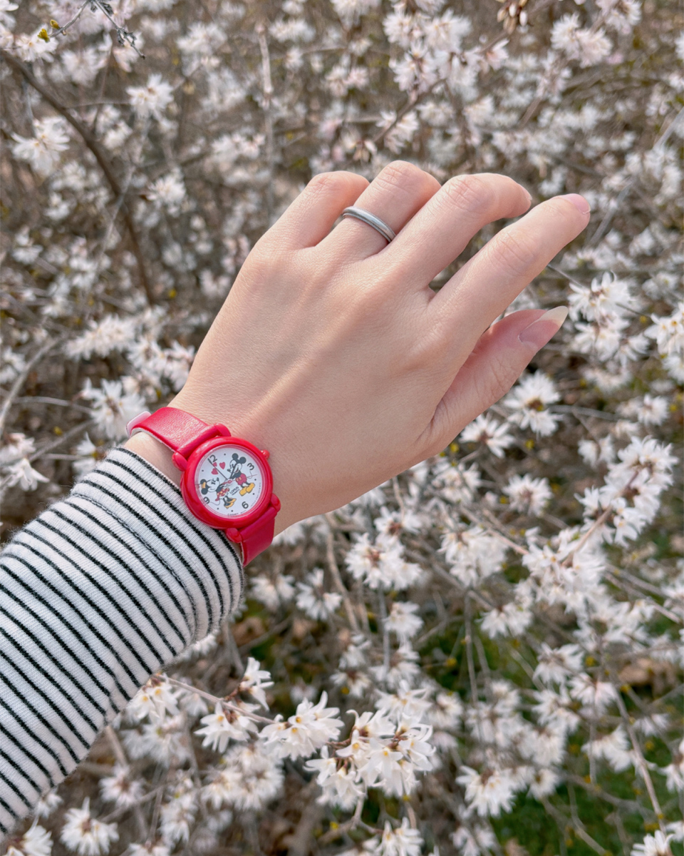 [올드스톡][Lorus X Disney] 디즈니 미키 앤 미니 워치